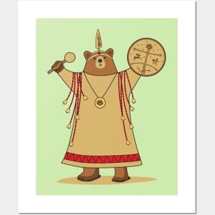 Bear Shaman Posters and Art